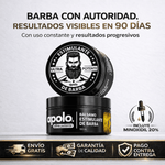 Balsamo Estimulante De Barba Apolo: Barba más densa, fuerte y saludable😱